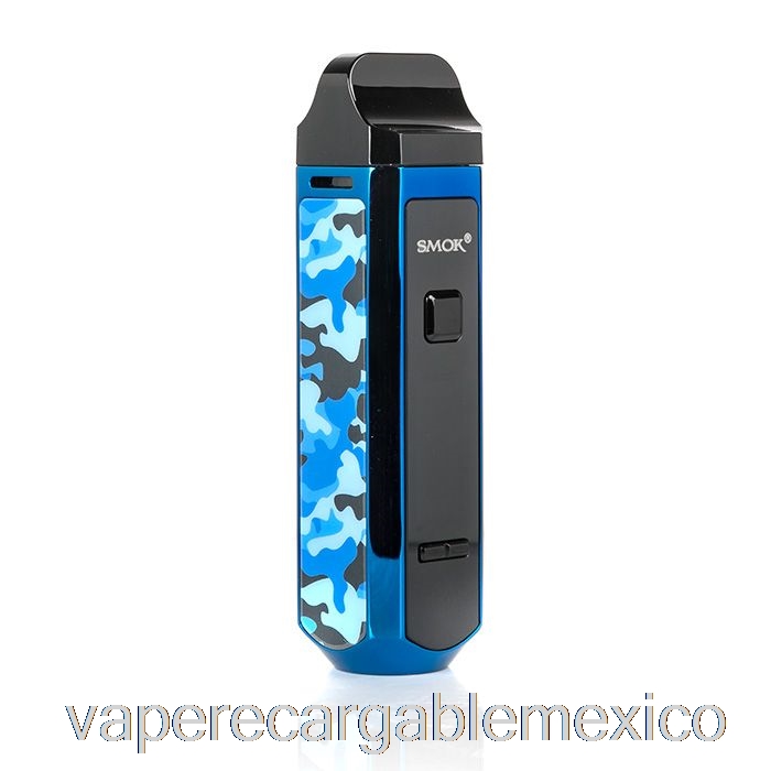 Vape Recargable Smok Rpm 40 Pod Mod Kit Azul Camo